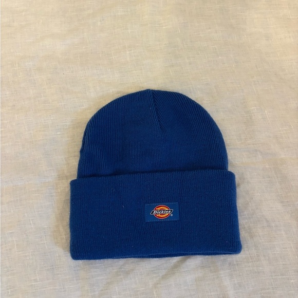 Dickies Blue Beanie Hat - Picture 1 of 3